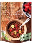 日食玄米ひとつぶそのままフレーク みるくここあ味