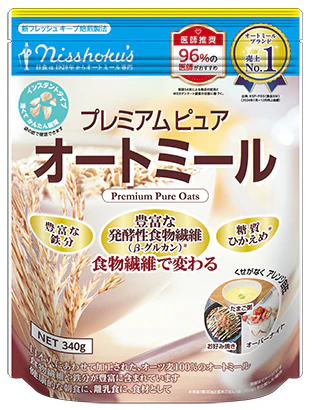 Nisshoku's プレミアム　ピュア オートミール 340g