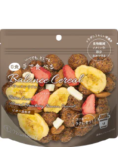 手で食べるバランスシリアル ビターカカオ