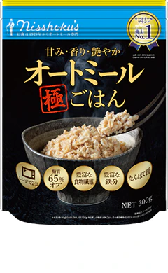 甘み・香り・艶やかオートミール極ごはん