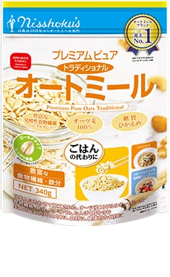 日食プレミアム ピュアトラディショナルオートミール